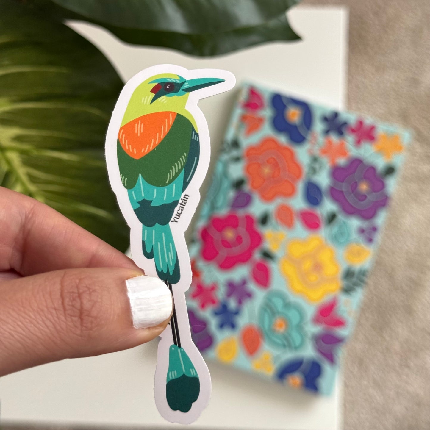 Sticker Pájaro Toh
