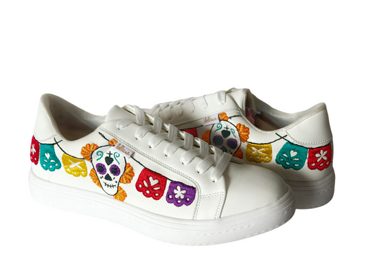 Día de Muertos Caballero Blanco. Talla 28