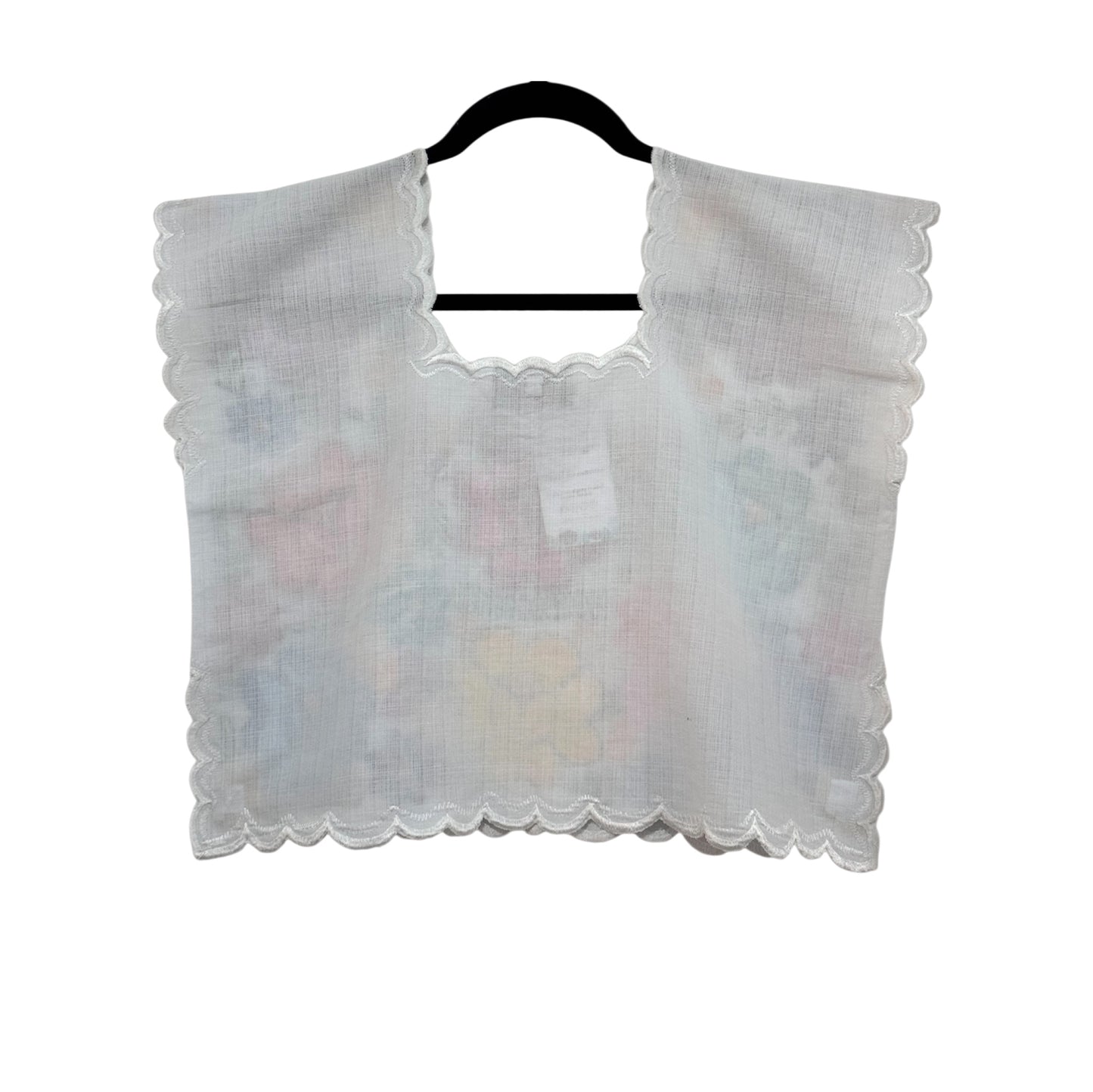 Hipil Blanco Crop Top