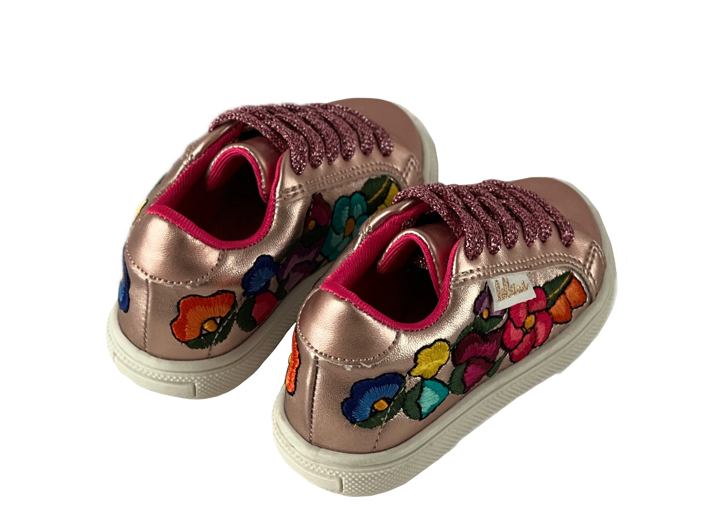 Frida Rosa Metálico Mini 12 Y 13.