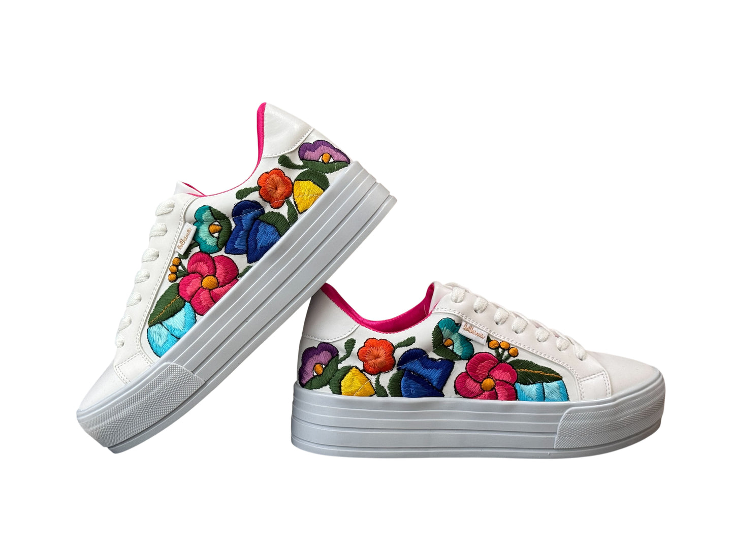 Frida Plataforma Blanco. Tallas 24, 25 y 26.