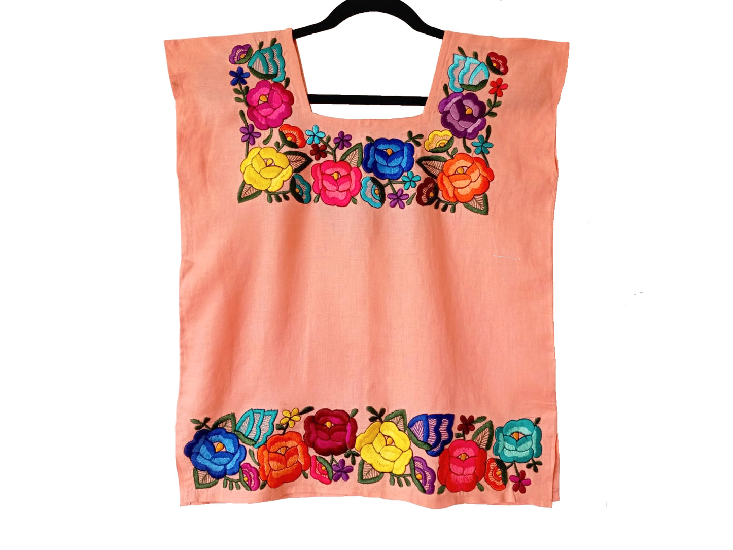 Blusa Hipil Coral