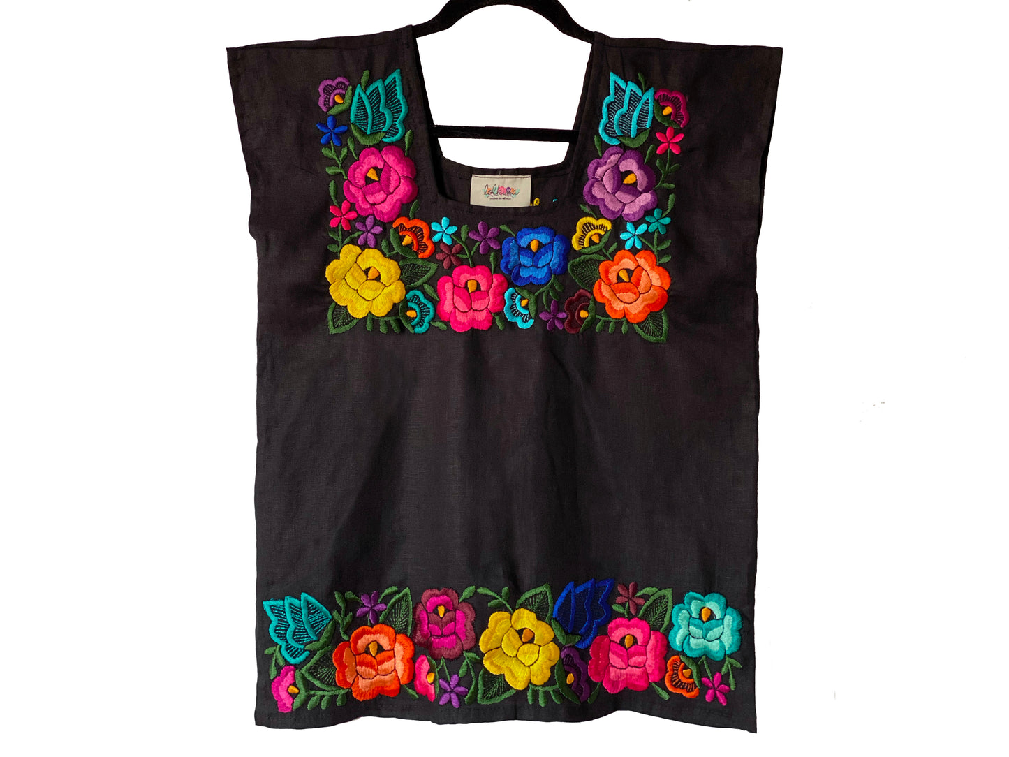 Blusa Hipil Negra