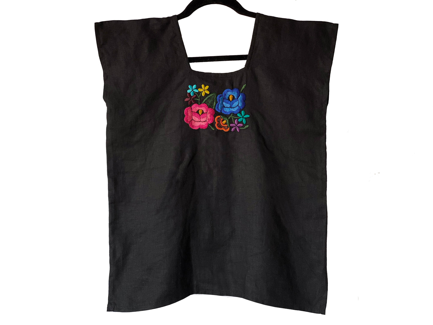 Blusa Hipil Negra