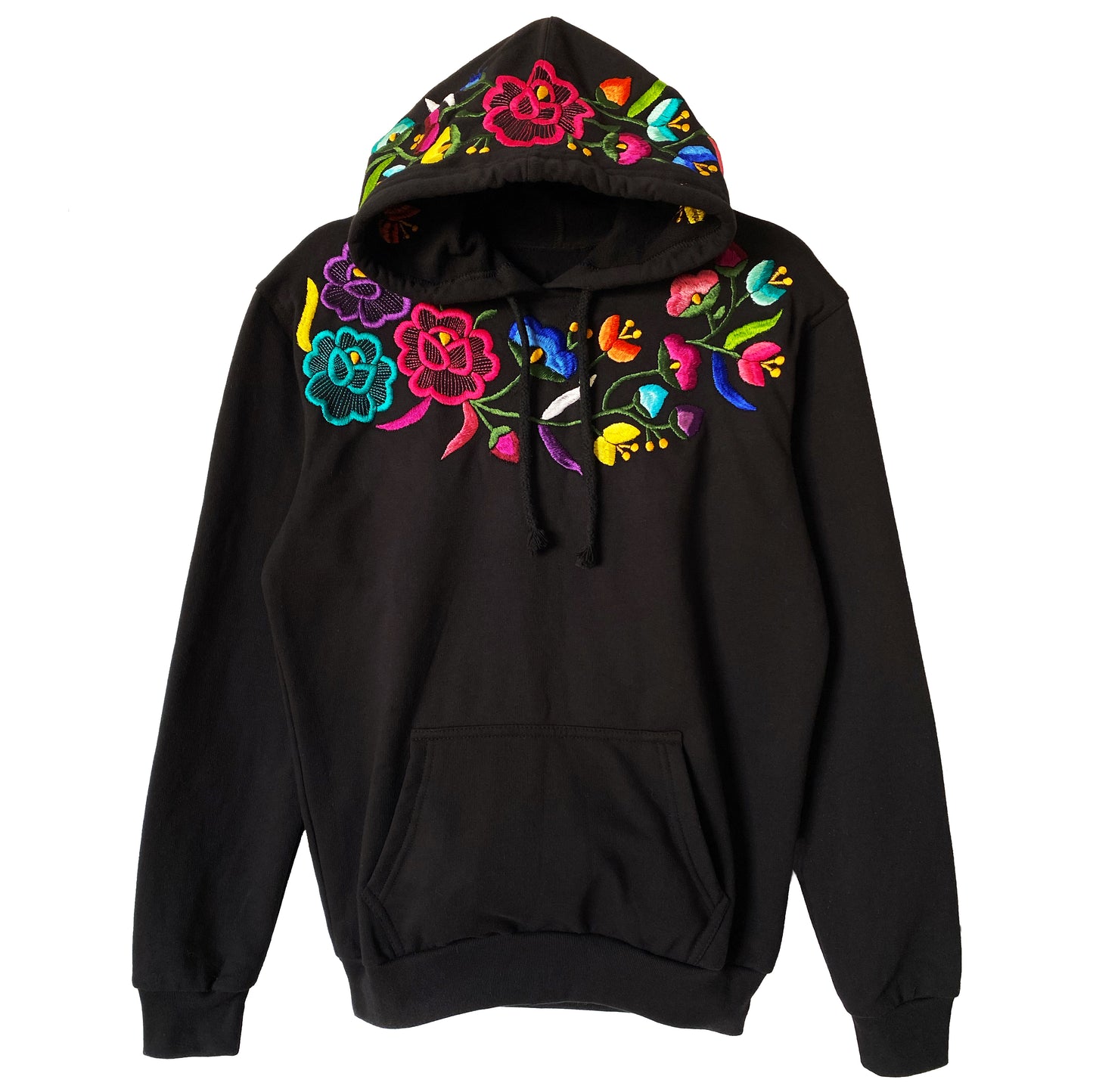 Sudadera Negra con gorro. Talla CH