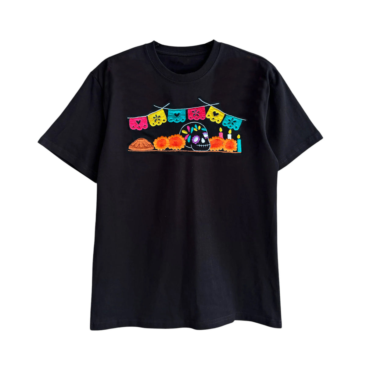 Playera Negra Día de muertos