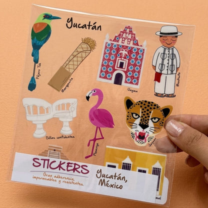Planilla de stickers para termo