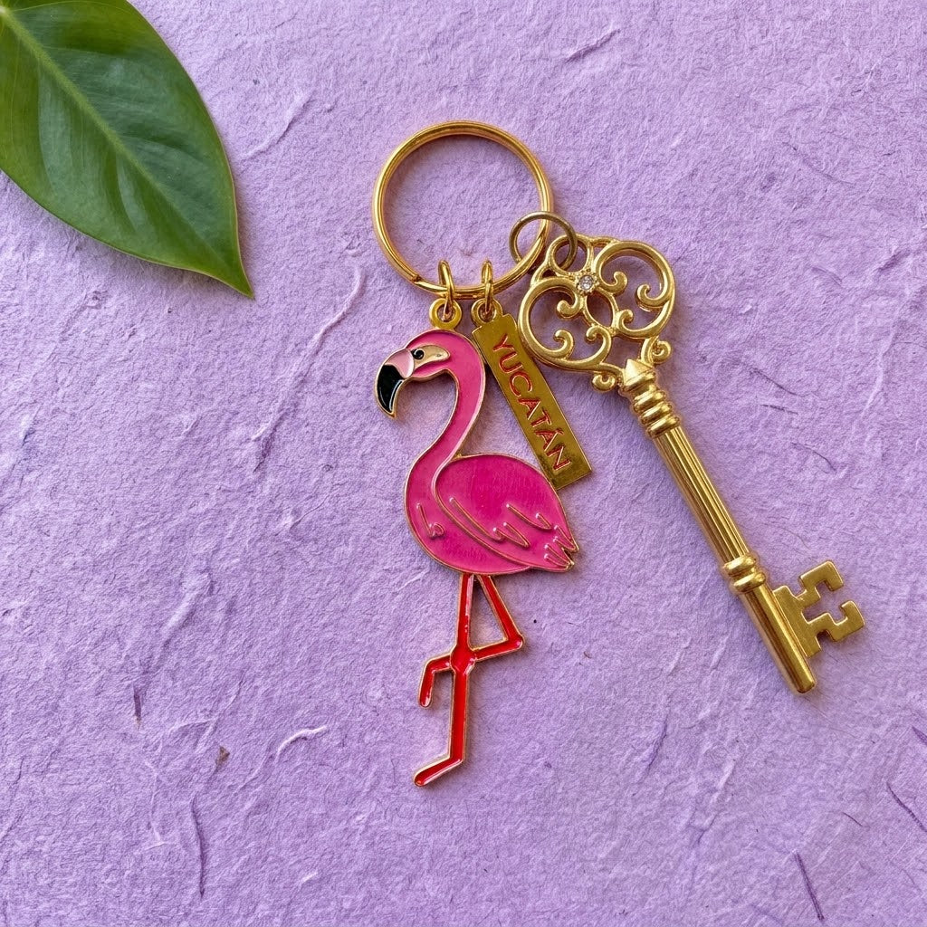 Llavero Flamingo